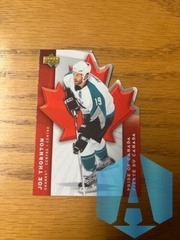 2007-08 UD McDonald's Pride of Canada #PC3 Joe Thornton Die Cut